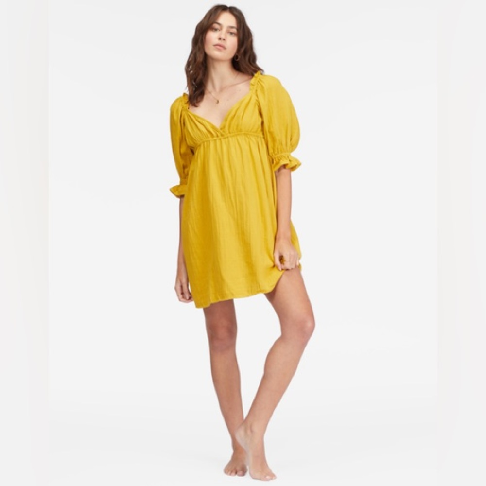 Billabong | Perfect Paradise Babydoll Dress in Golden Touch